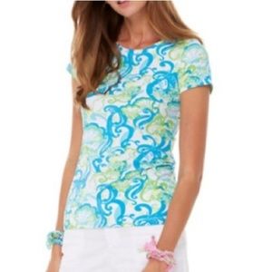 Lilly Pulitzer Short Sleeve Crew Neck Tee